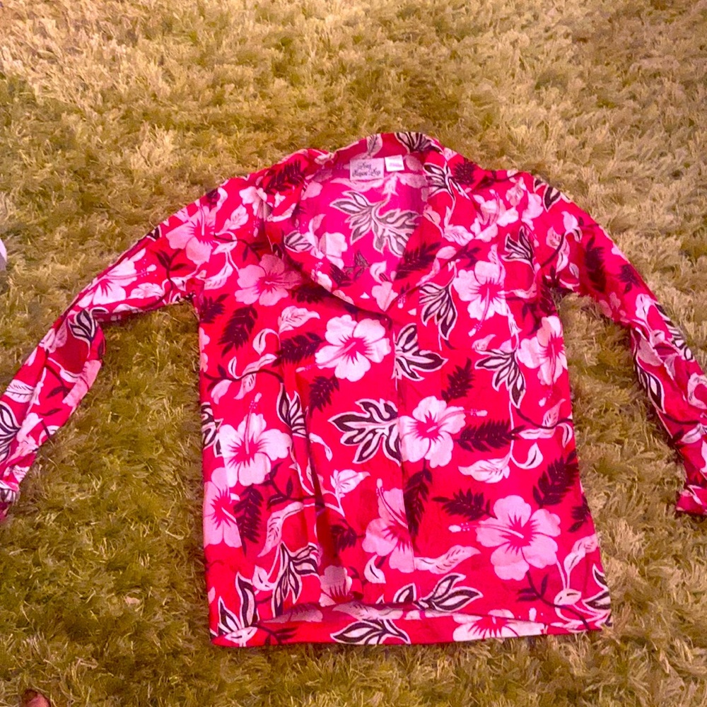 Hawaiian style y2k top